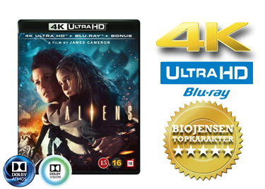 Aliens UHD 4K blu ray anmeldelse