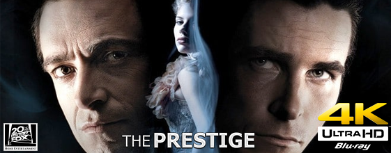 The Prestige UHD 4K blu-ray anmeldelse The Prestige UHD 4K blu-ray anmeldelse