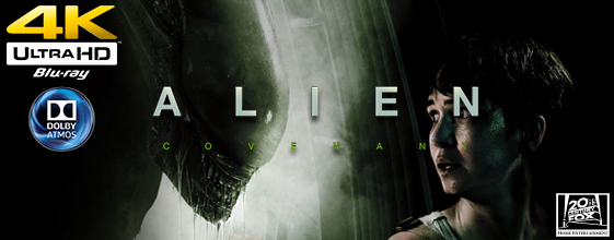 Alien: Covenant UHD 4K blu-ray anmeldelse Alien: Covenant UHD 4K blu-ray anmeldelse