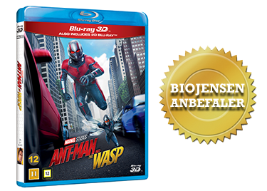 Ant-man and the Wasp 3D blu-ray anmeldelse Ant-man and the Wasp 3D blu-ray anmeldelse