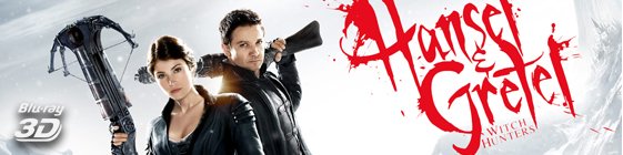 Hansel & Gretel: Witch Hunters 3D Blu-ray anmeldelse Hansel & Gretel: Witch Hunters 3D Blu-ray anmeldelse