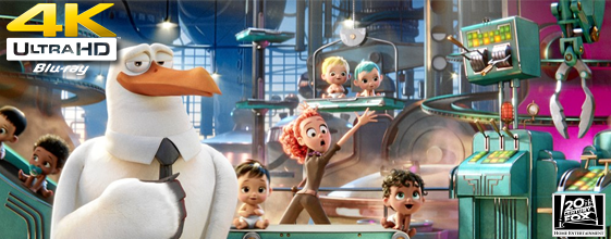 Storkene UHD 4K blu-ray anmeldelse Storkene UHD 4K blu-ray anmeldelse