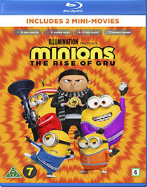 Alt for Norge blu-ray anmeldelse Minions The Rise of Gru blu-ray anmeldelse
