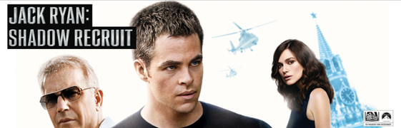 Jack Ryan: Shadow Recruit blu-ray anmeldelse Jack Ryan: Shadow Recruit blu-ray anmeldelse