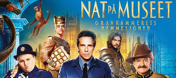 Nat på museet Gravkammerets hemmelighed blu-ray anmeldelse Nat på museet Gravkammerets hemmelighed blu-ray anmeldelse