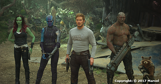 Guardians of the Galaxy Vol. 2 blu-ray anmeldelse Guardians of the Galaxy Vol. 2 blu-ray anmeldelse