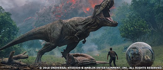 Jurassic World Fallen Kingdom blu-ray anmeldelse Jurassic World Fallen Kingdom blu-ray anmeldelse