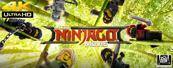 The LEGO Ninjago Movie UHD 4K blu-ray anmeldelse The LEGO Ninjago Movie UHD 4K blu-ray anmeldelse