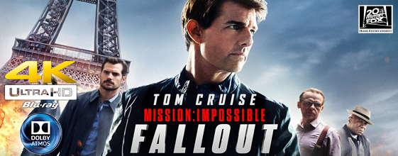 Mission Impossible Fallout UHD 4K blu-ray anmeldelse Mission Impossible Fallout UHD 4K blu-ray anmeldelse