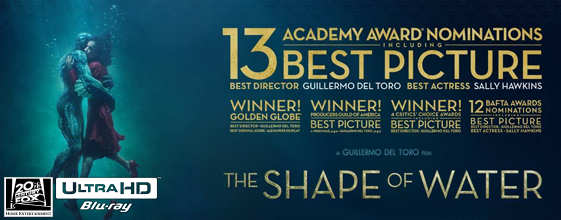 The shape of water UHD 4K blu-ray anmeldelse The shape of water UHD 4K blu-ray anmeldelse