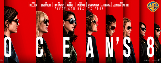 Ocean's 8 blu-ray anmeldelse Ocean's 8 blu-ray anmeldelse