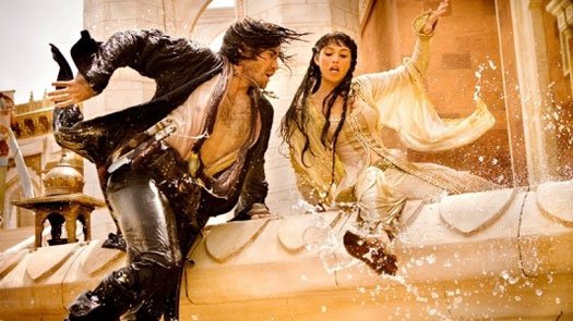 prins Dastan (JAKE GYLLENHAAL) og prinsesse Tamina (GEMMA ARTERTON) prins Dastan (JAKE GYLLENHAAL) og prinsesse Tamina (GEMMA ARTERTON)