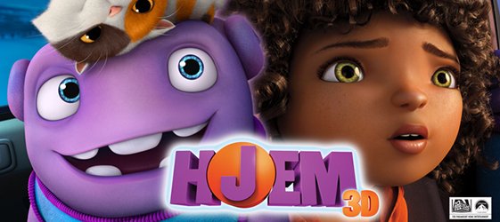 Hjem 3D blu-ray anmeldelse Hjem 3D blu-ray anmeldelse