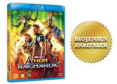 Biler 3 blu-ray anmeldelse Thor Ragnarok blu-ray anmeldelse