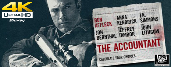 The Accountant UHD 4K blu-ray anmeldelse The Accountant UHD 4K blu-ray anmeldelse