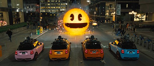 Pixels blu-ray anmeldelse Pixels blu-ray anmeldelse