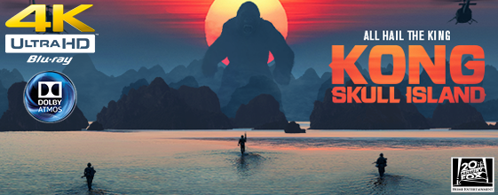 Hidden Figures UHD 4K blu-ray anmeldelse Kong: Skull Island UHD 4K blu-ray anmeldelse