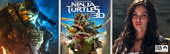 Teenage Mutant Ninja Turtles 3D blu-ray anmeldelse Teenage Mutant Ninja Turtles 3D blu-ray anmeldelse