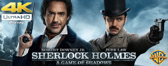 Sherlock Holmes: A Game of Shadows UHD 4K blu-ray anmeldelse
Sherlock Holmes: A Game of Shadows UHD 4K blu-ray anmeldelse