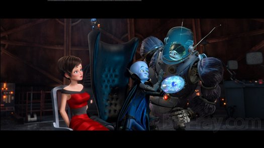 Tina Fey som Roxanne Ritchie & Will Ferrell som Megamind