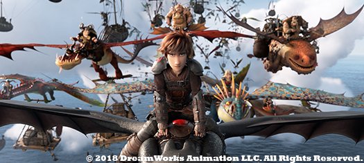 Destroyer blu-ray anmeldelse How to train Your Dragon The Hidden World blu-ray anmeldelse