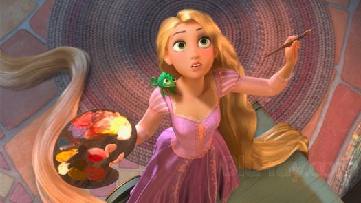 Mandy Moore lægger stemme til Rapunzel
