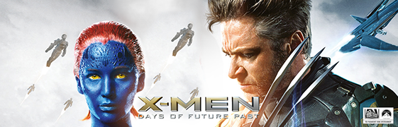 RIO 2 - 3D blu-ray anmeldelse X-Men Days of Future Past blu-ray anmeldelse