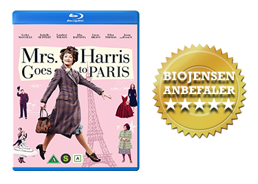 Alt for Norge blu-ray anmeldelse Mrs Harris Goes to Paris blu-ray anmeldelse