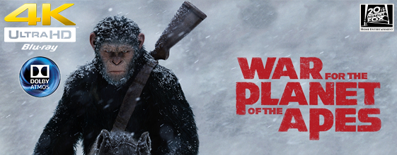 War for the Planet of the Apes UHD 4K blu-ray anmeldelse War for the Planet of the Apes UHD 4K blu-ray anmeldelse